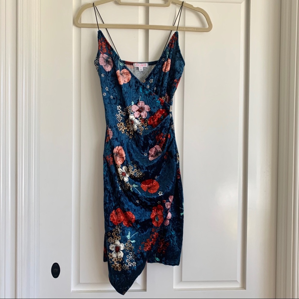 A’Gaci Velvet Slipdress